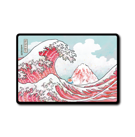 (夏企画)浮世絵かき氷(赤)