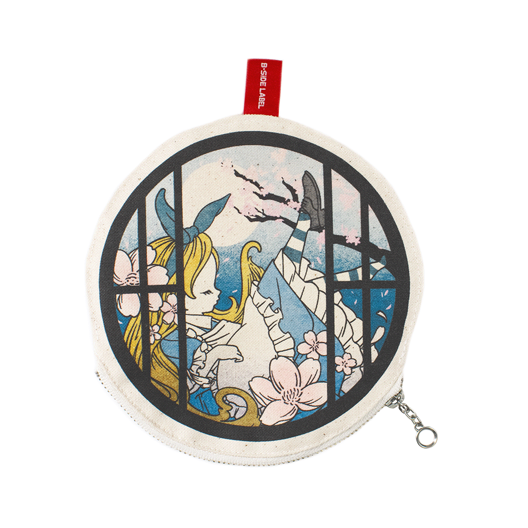 (和企画)アリス丸窓/ファスナーポーチ