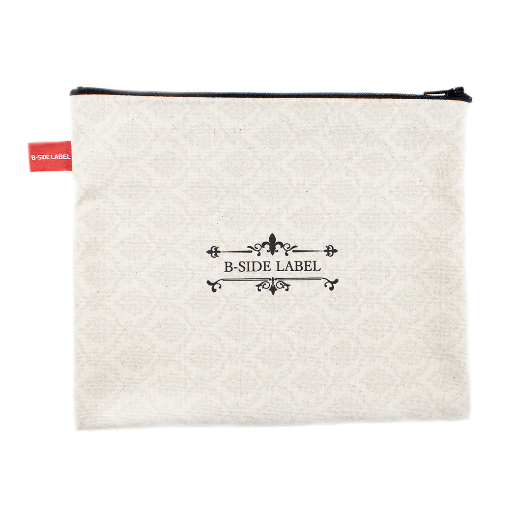 モノクロ女子/スクエアポーチ