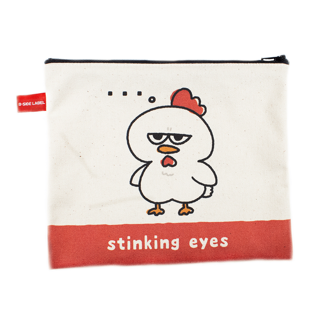 ジト目とり/スクエアポーチ