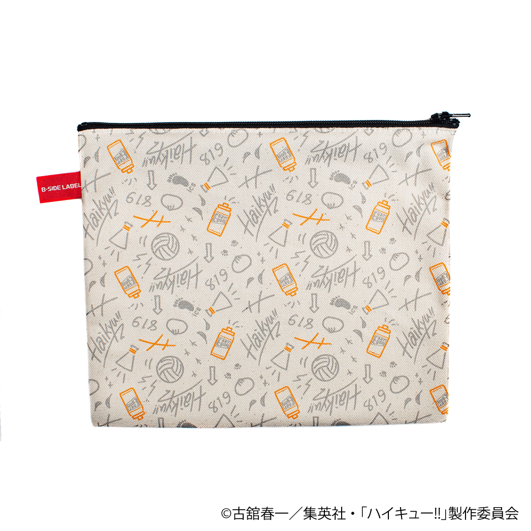 (ハイキュー!!)デフォ烏野集合/スクエアポーチ