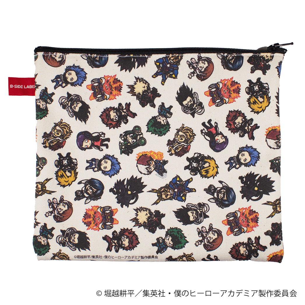 (ヒロアカ)ヒーロー集合/スクエアポーチ