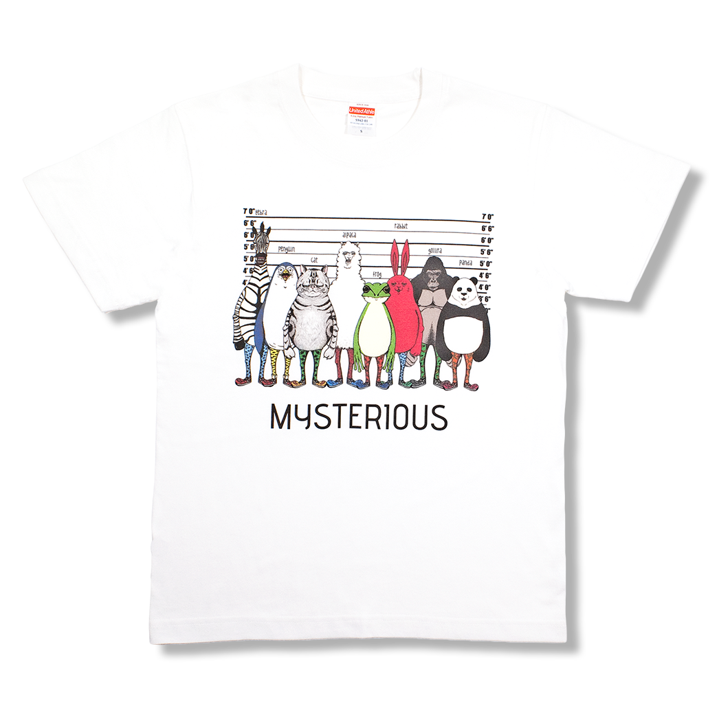 ミステリアス集合(白)/Tシャツ