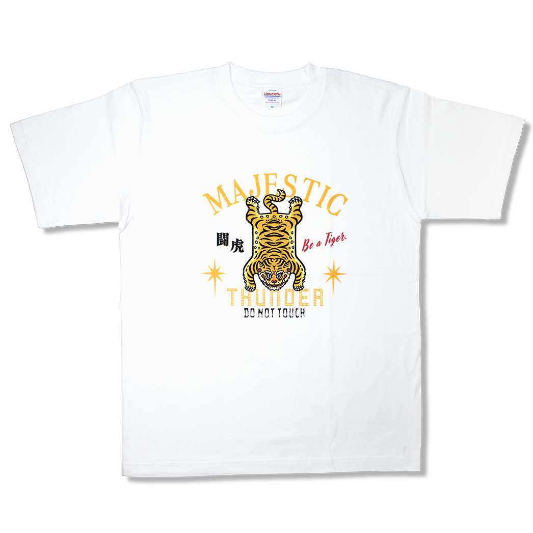Tiger(白)/Tシャツ