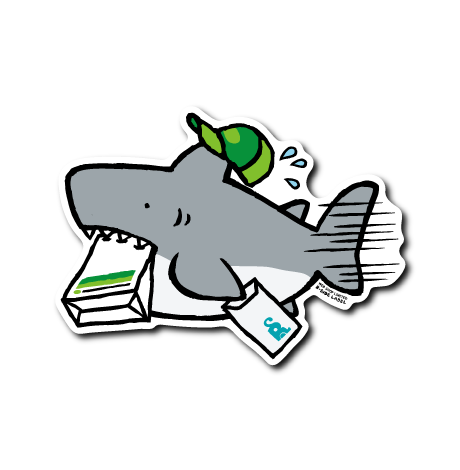 WEBSHOP限定真顔サメ