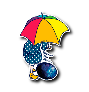 welcomeカサ(カラフル)