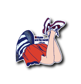 welcome赤スカート(赤)