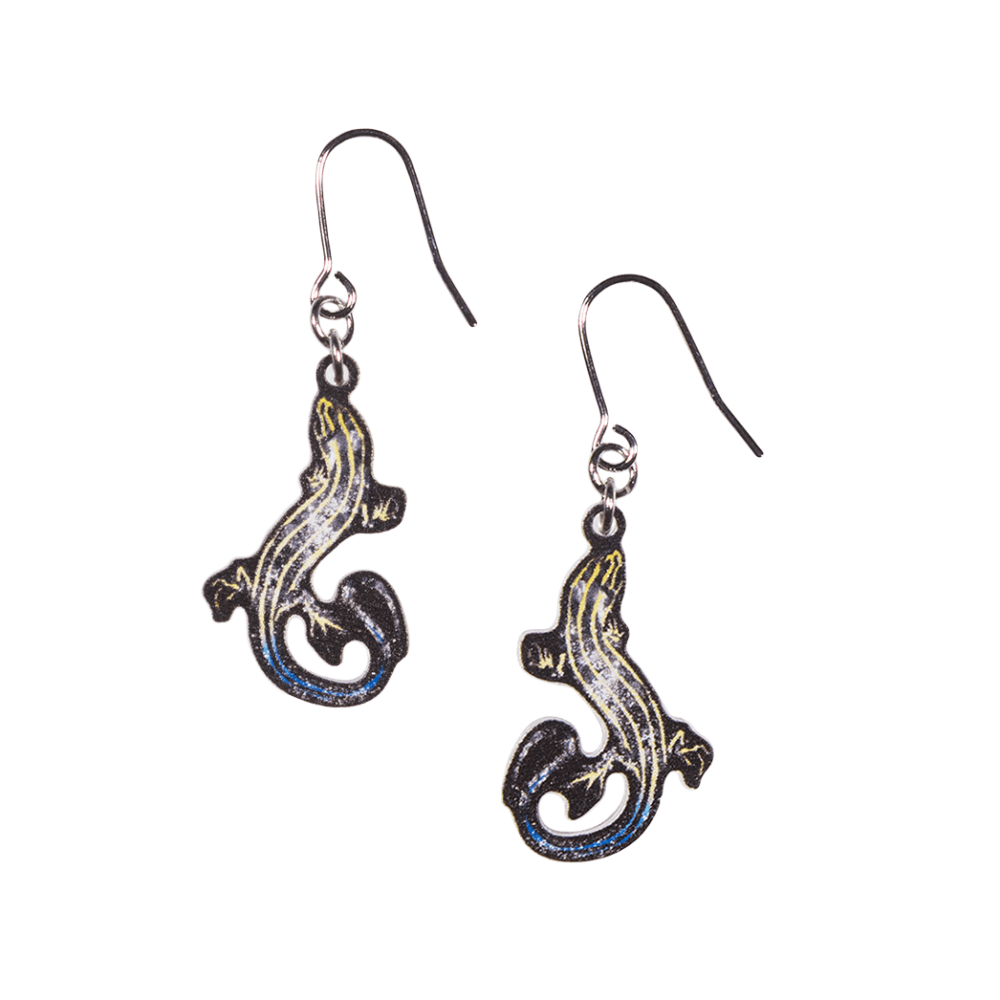 日本トカゲ/ピアス2個セット