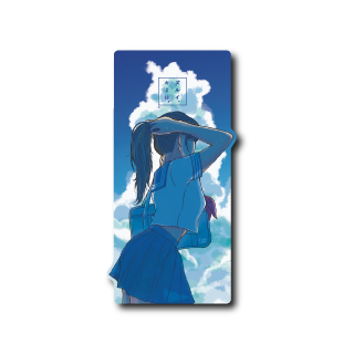 夏女子高生(後ろ姿)