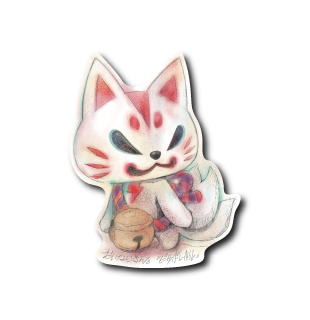 手描きおいなりさん