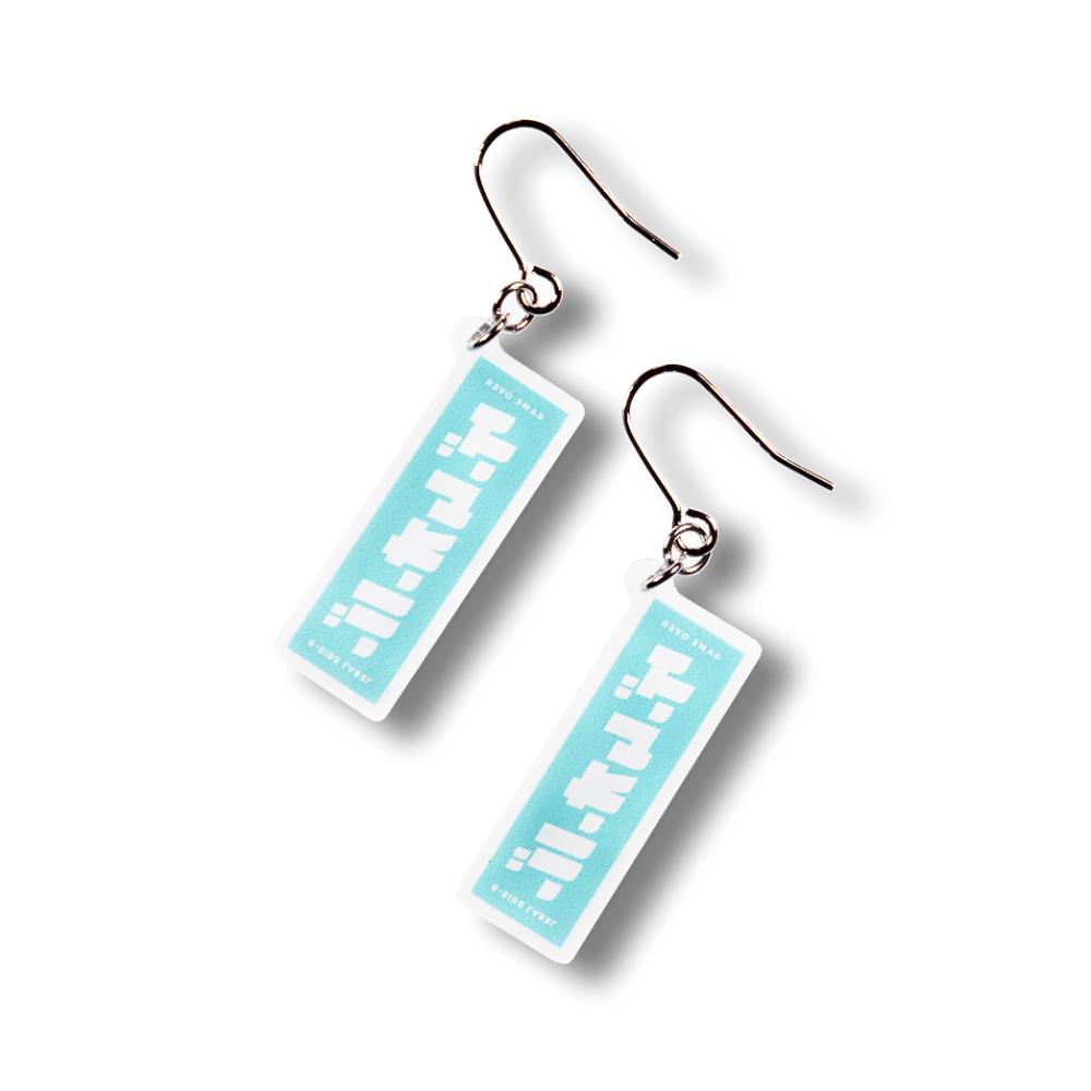 ゲームオーバー/ピアス2個セット