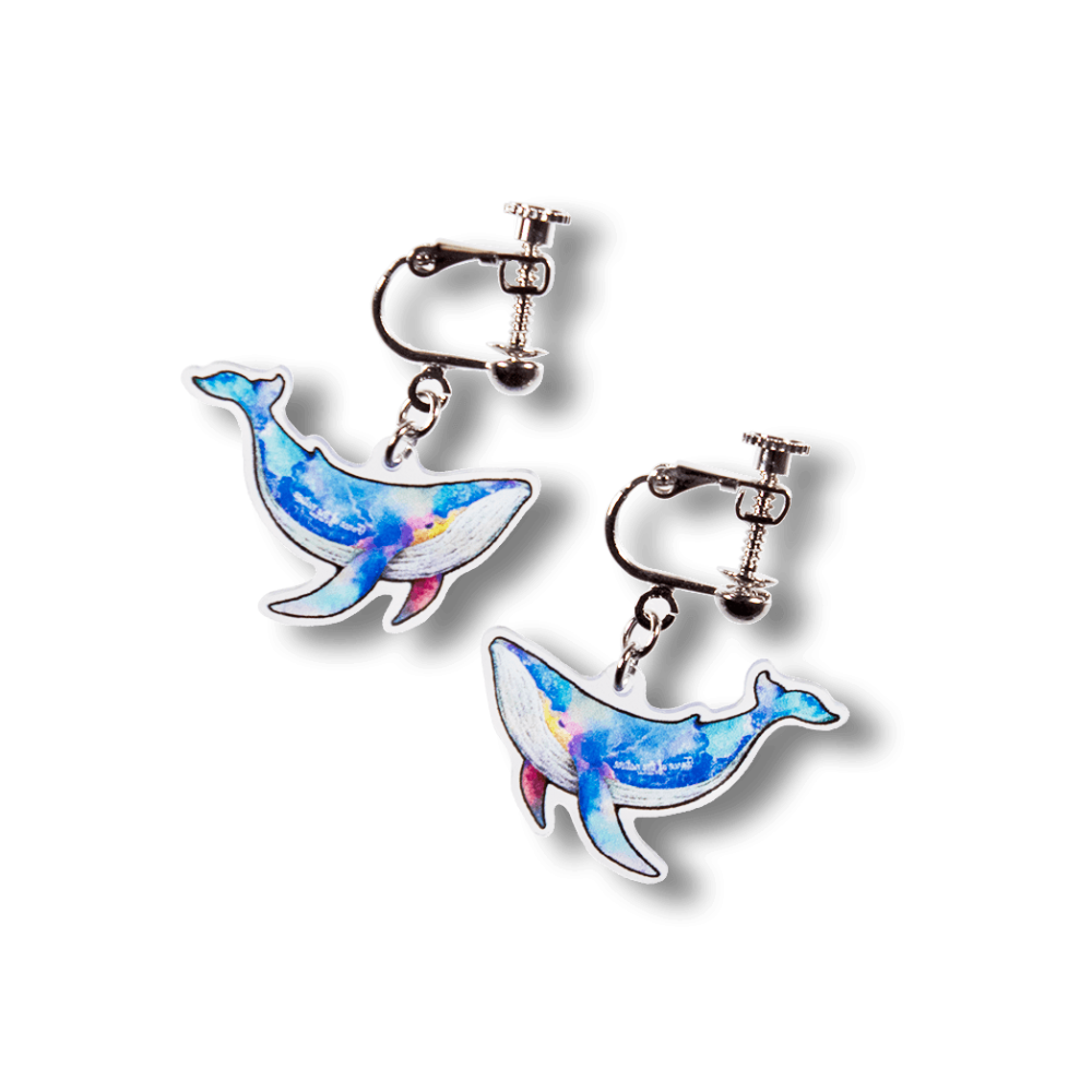 フォースクジラ/イヤリング2個セット