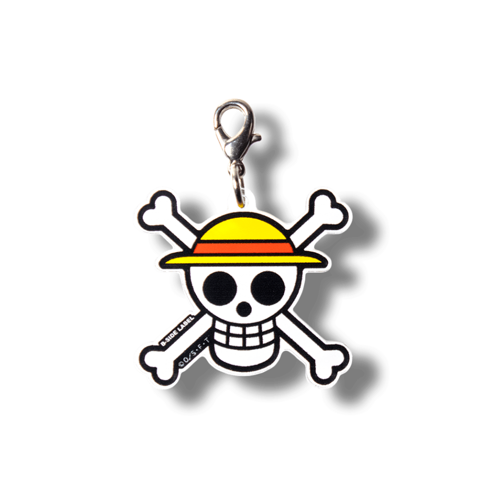 ONEPIECE ワンピース 海賊旗 マグバッジ J-WORLD月丸のワンピース