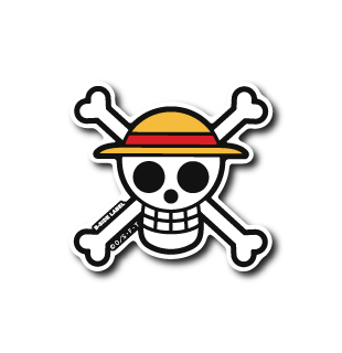 One Piece) Straw Hat Pirate Flag Mark – B-SIDE LABEL