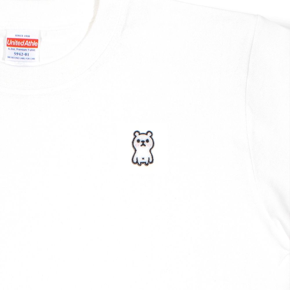 白くま/アップリケ