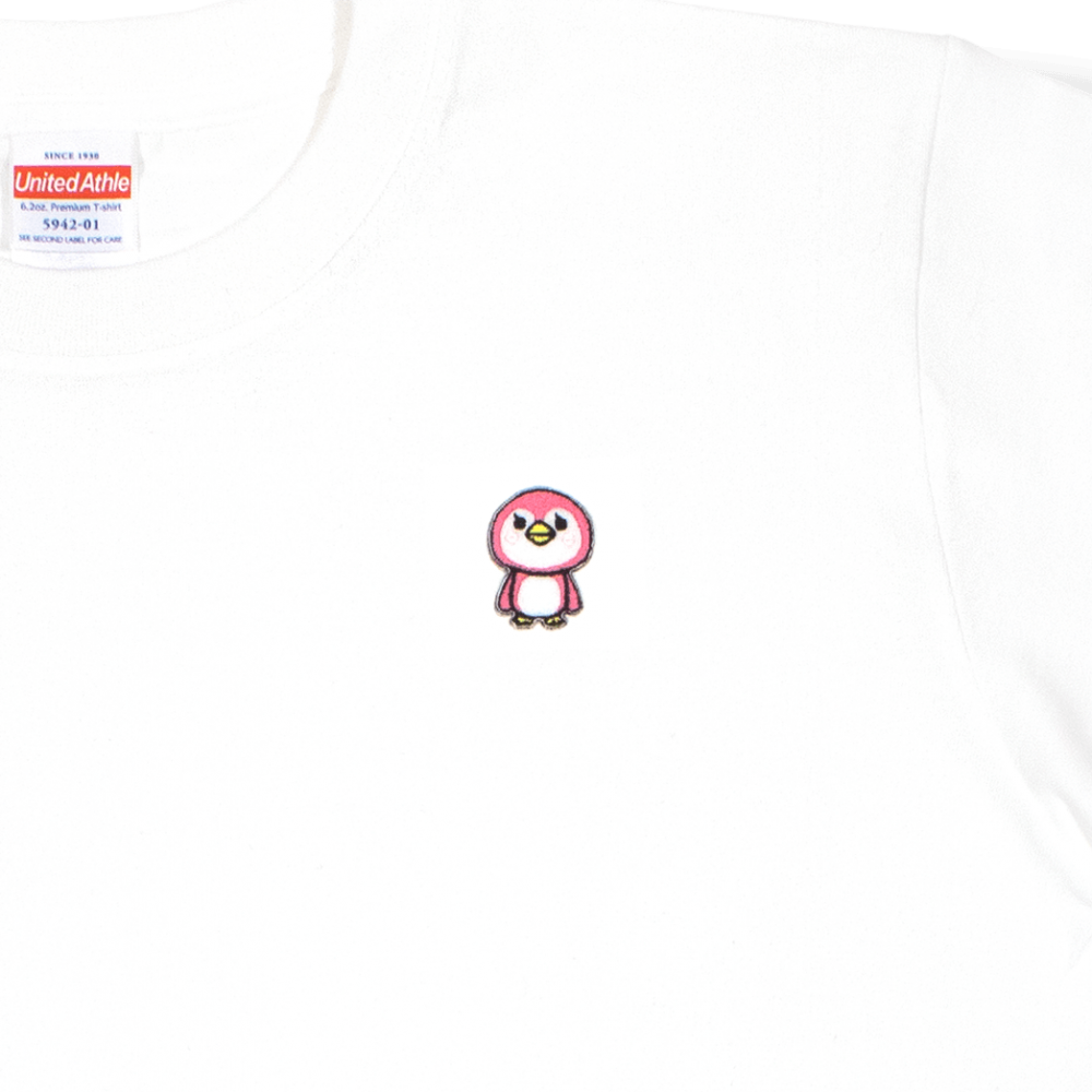 ペンギン(ピンク)/アップリケ