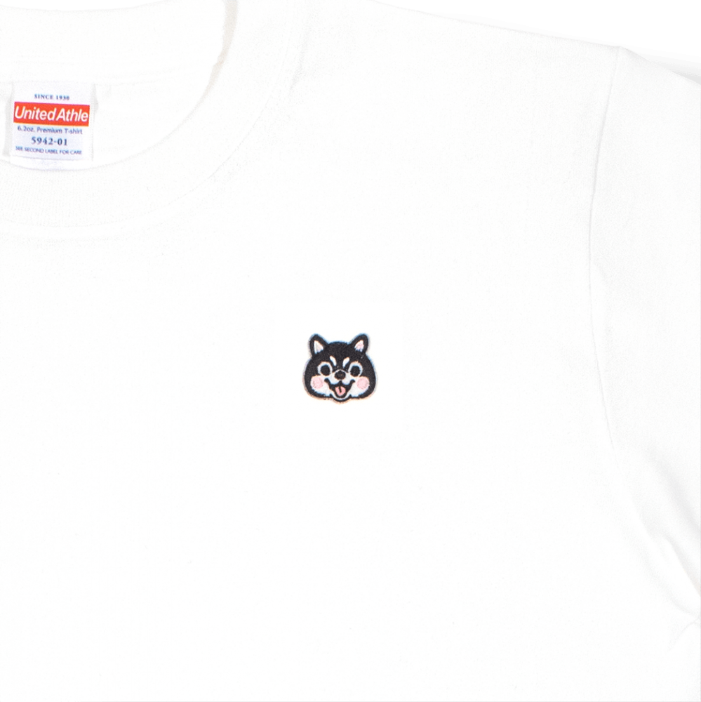 シバくぞ(黒)/アップリケ