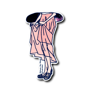 welcome透けスカート(ピンク)