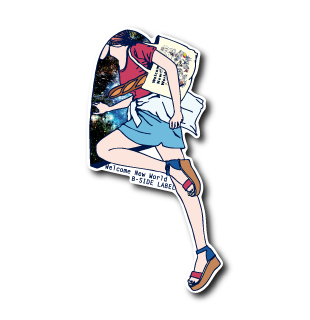 welcomeトート(ブルー)