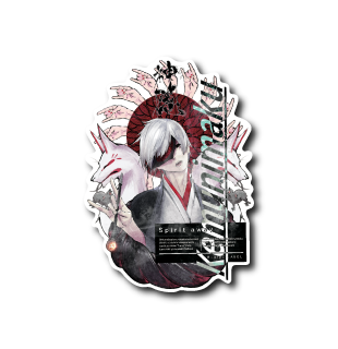 神隠狐男子(片目隠し)