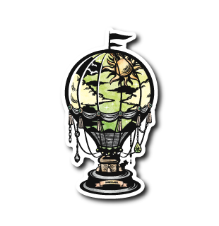 太陽の気球(緑)