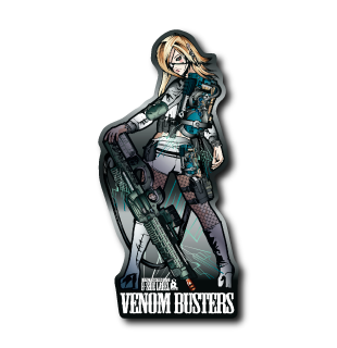 VENOM BUSTERS 見返り(黒フチ)