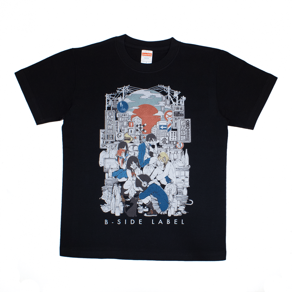 息苦しい(黒)/Tシャツ