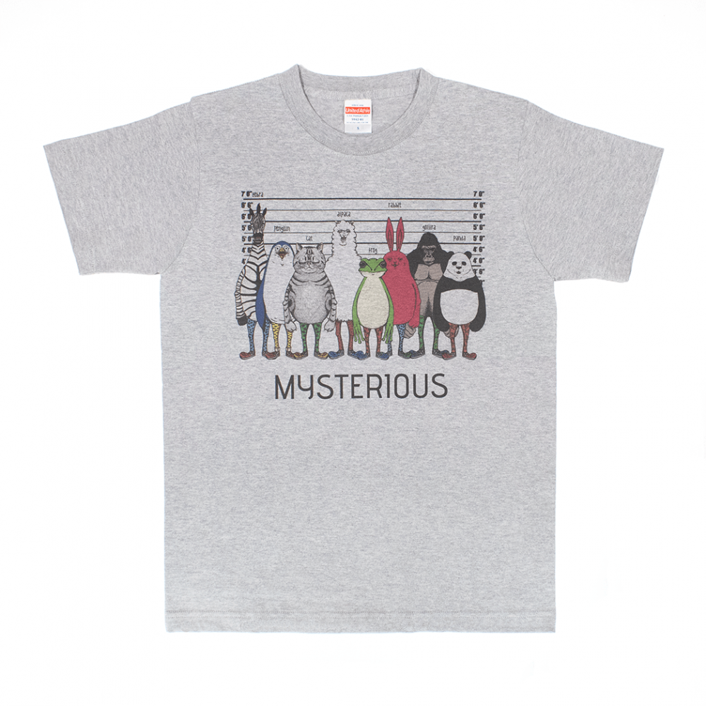 ミステリアス集合(グレー)/Tシャツ