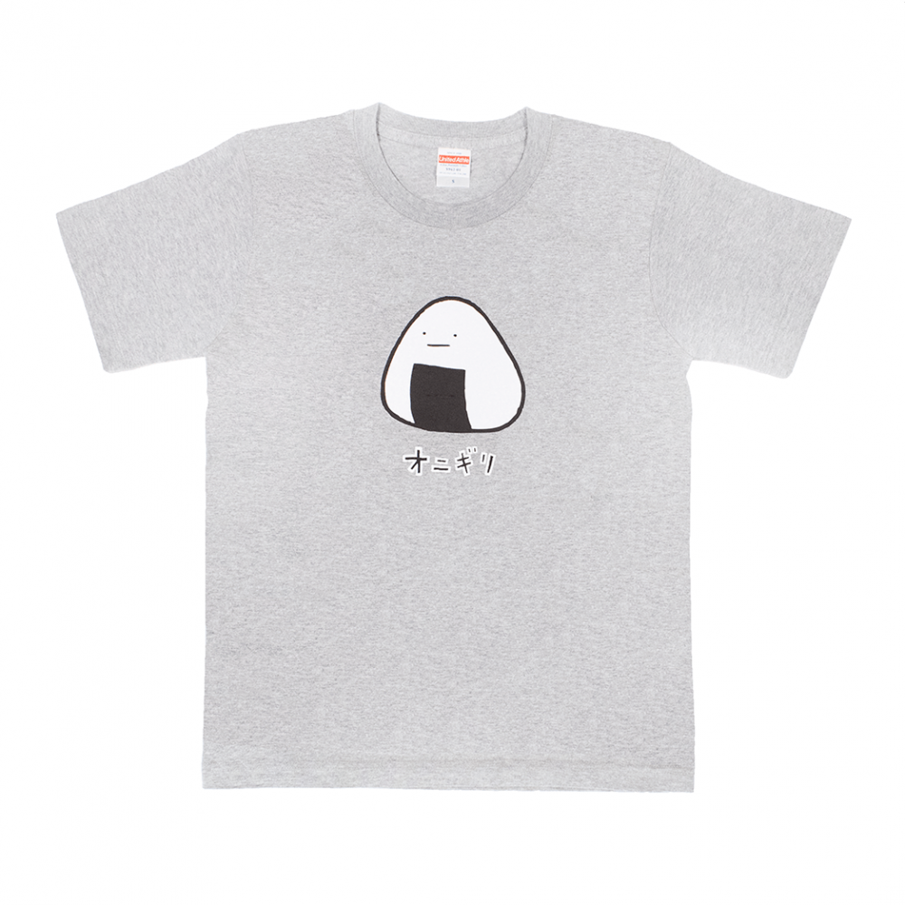 おにぎり(グレー)Tシャツ