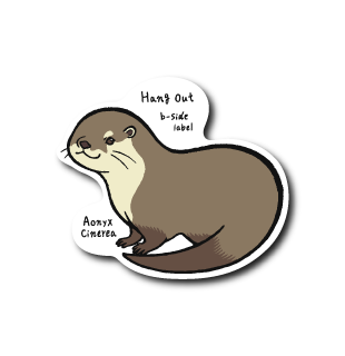 コツメカワウソ(左向き)