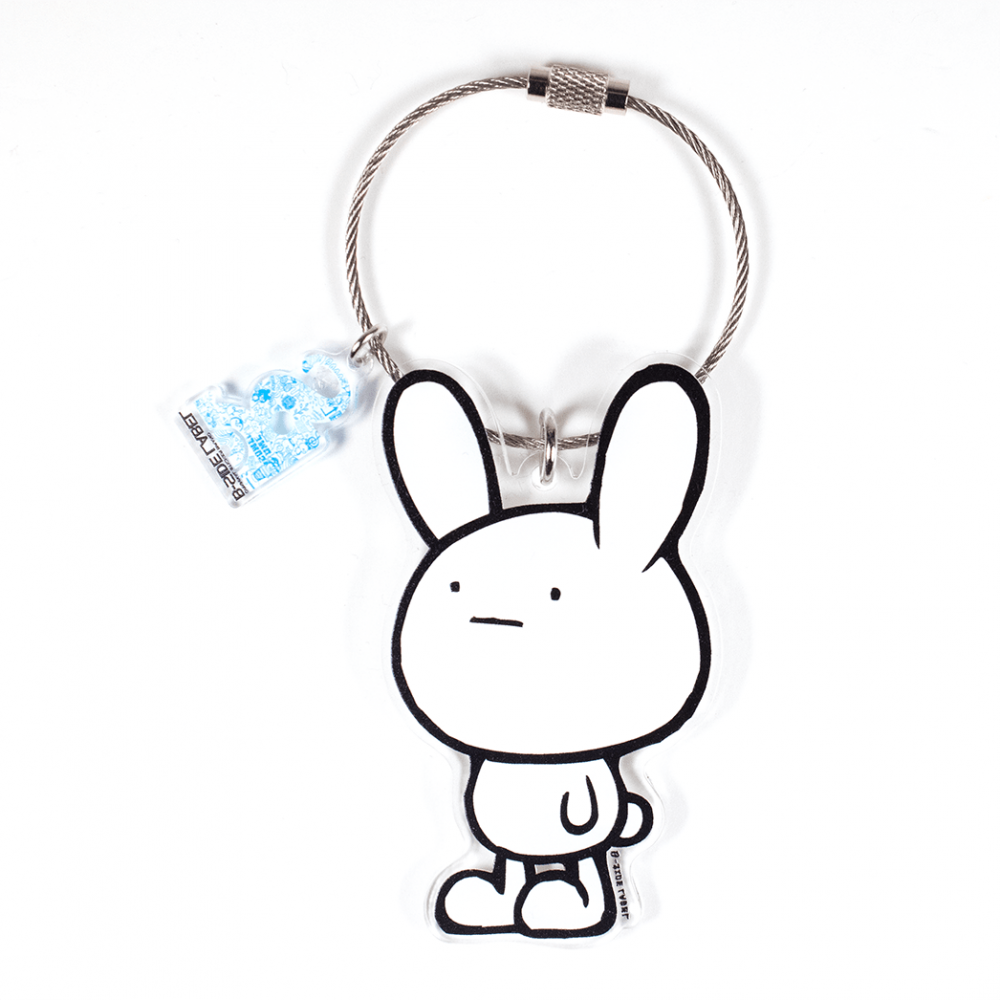 真顔うさぎ/キーリング