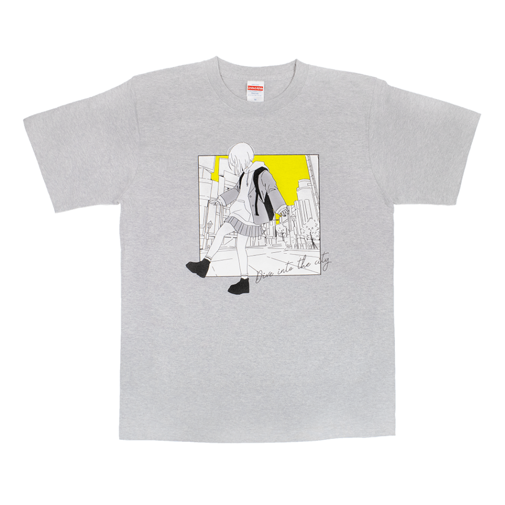 Dive into the city(グレー)/Tシャツ