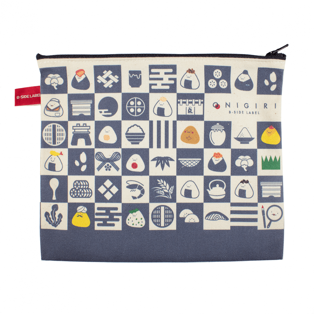 おにぎりPOP/スクエアポーチ