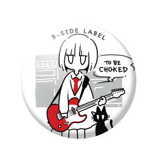 デフォルメギター/小缶バッジ