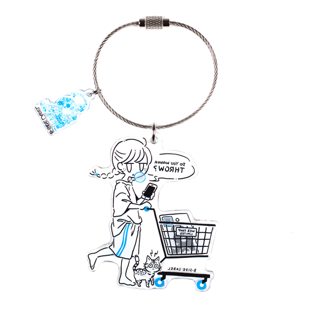 WEBSHOP限定デフォルメガール/キーリング