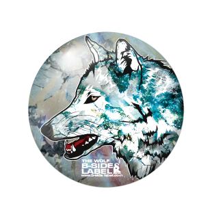 狼頭/小缶バッジ