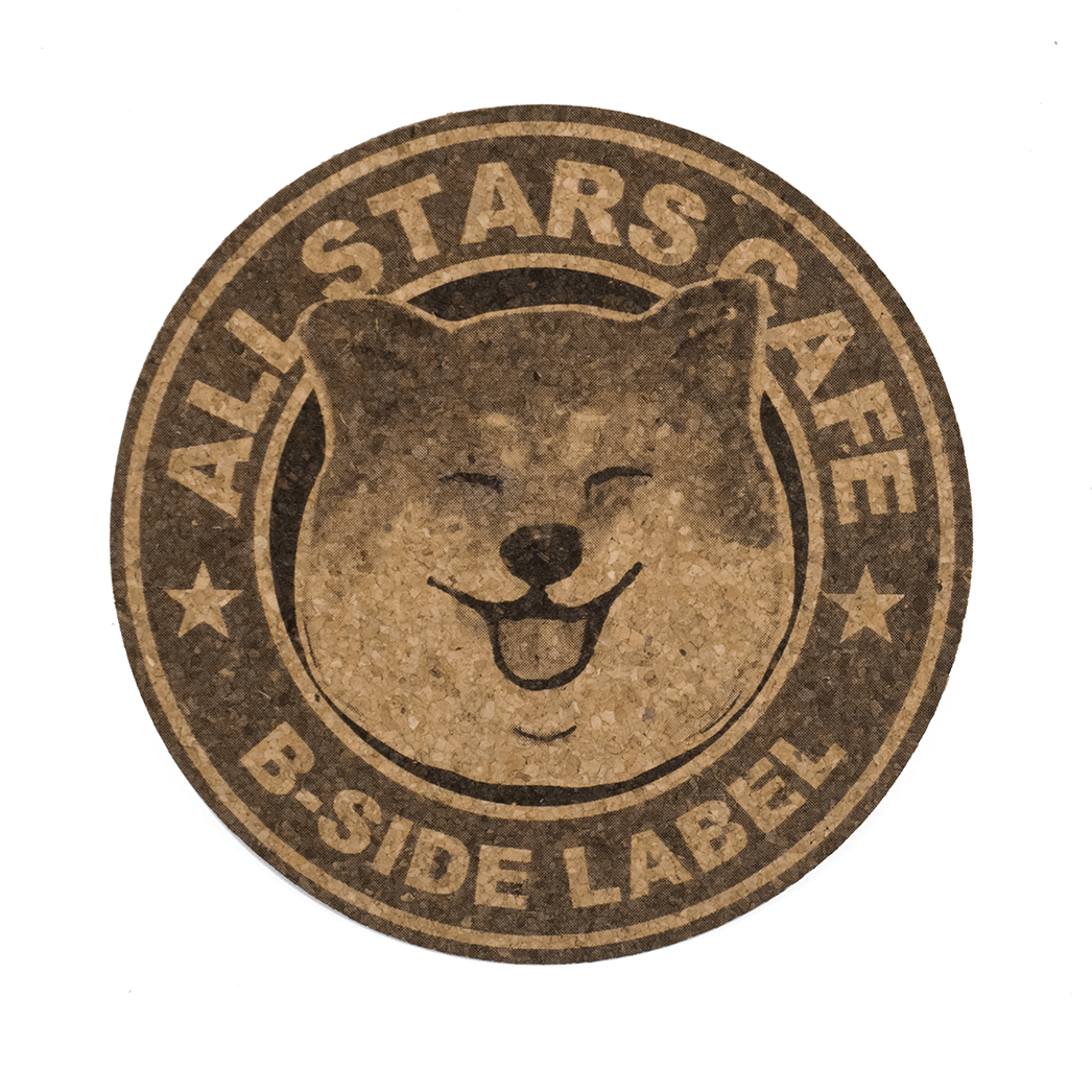 シバくぞ&柴犬笑顔/コースター