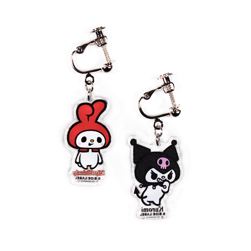 (サンリオキャラクターズ)マイメロディ&クロミ/イヤリング