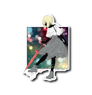 (晴雨企画/夜)DIVE INTO THE CITY(グレー)