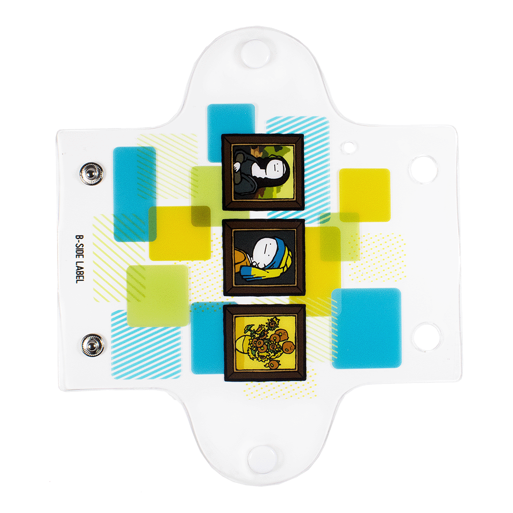 真顔絵画集合/PVCケース