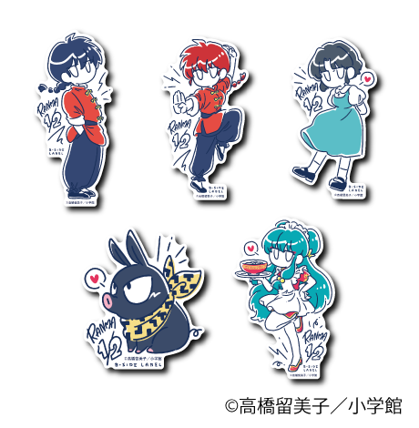 (らんま1/2)デフォルメコンプリートセット5種