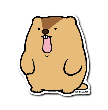 マーモット(口開け)