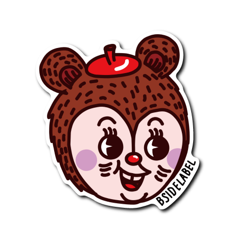 どんぐり帽子アニマル(茶毛)