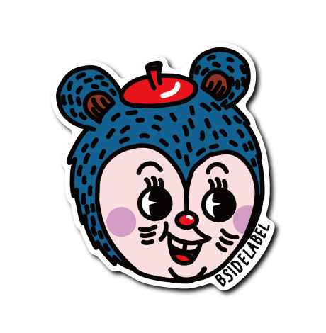 どんぐり帽子アニマル(青毛)