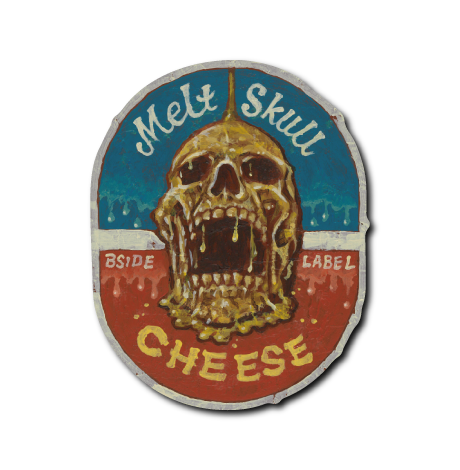 MELT SKULL CHEESE