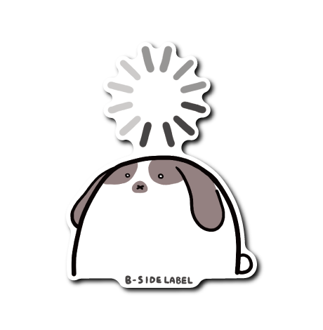 ローディングうさぎ(たれ耳)