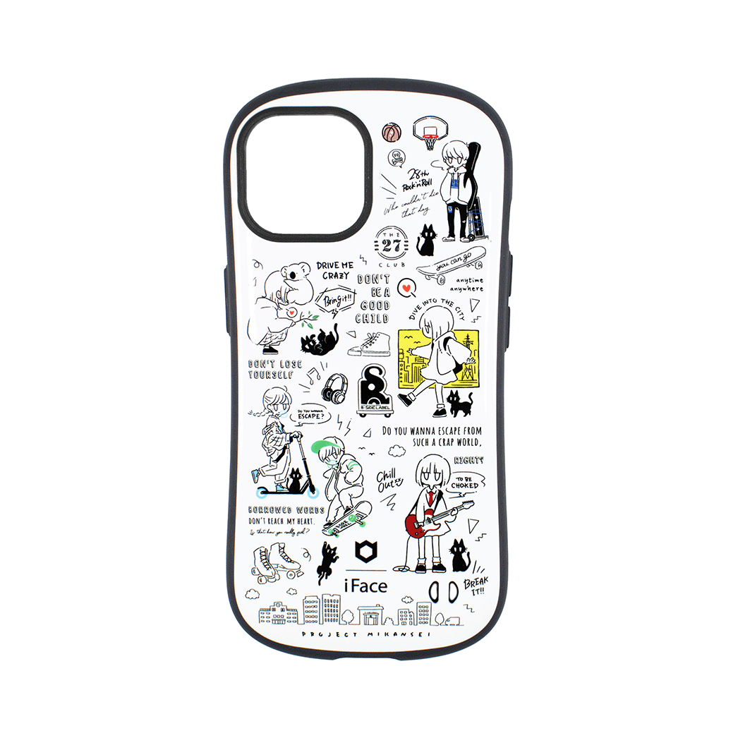 B-SIDE LABEL × iFace First Class project未完成デザイン/iPhone15対応ケース