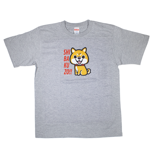 SIBAKUZO(グレー)/Tシャツ