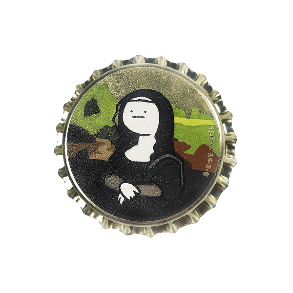 真顔黒髪黒服/マグネット