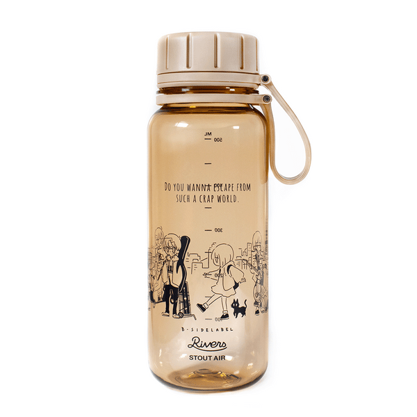 デフォ街/クリアボトル(ベージュ)